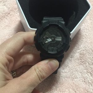 Women’s Black baby g shock watch
